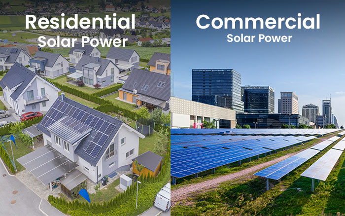 Differences Between Residential and Commercial Solar Power